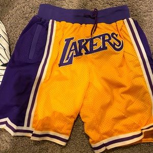 Custom nba shorts